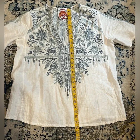 Johnny Was Blouse XS - Picture 6 of 7
